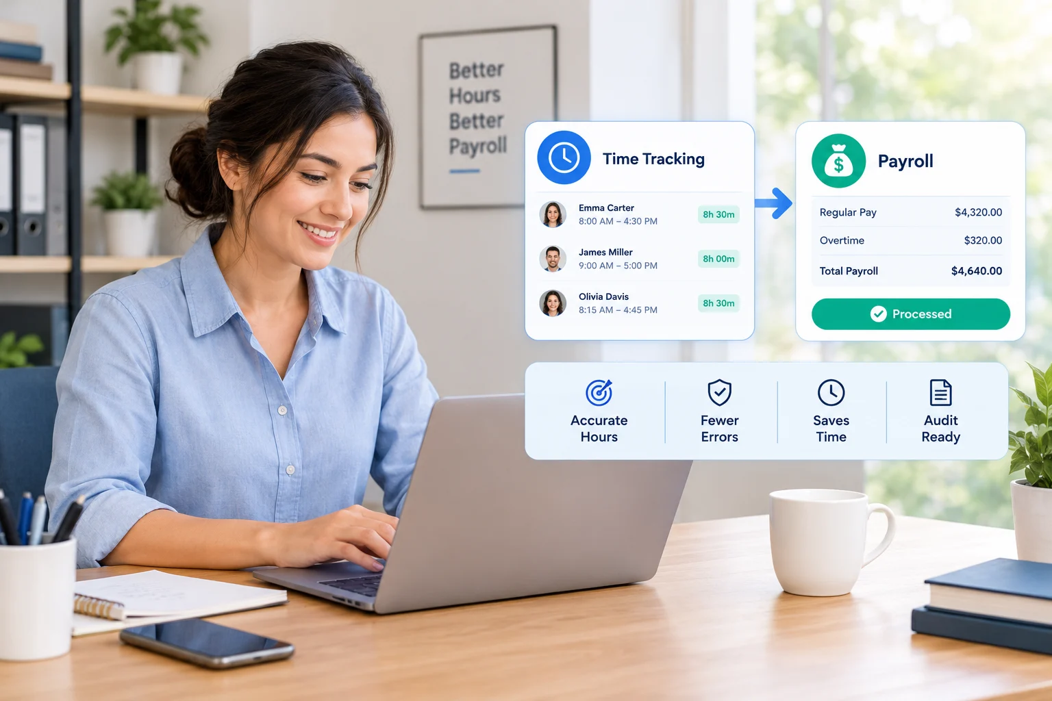 How Accurate Time Tracking Improves Small Business Payroll