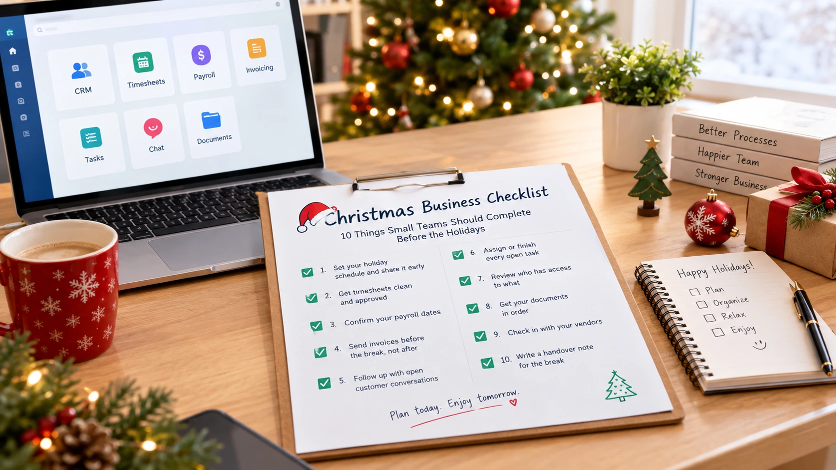 Christmas Business Checklist: 10 Things Small Teams Should Complete Before the Holidays